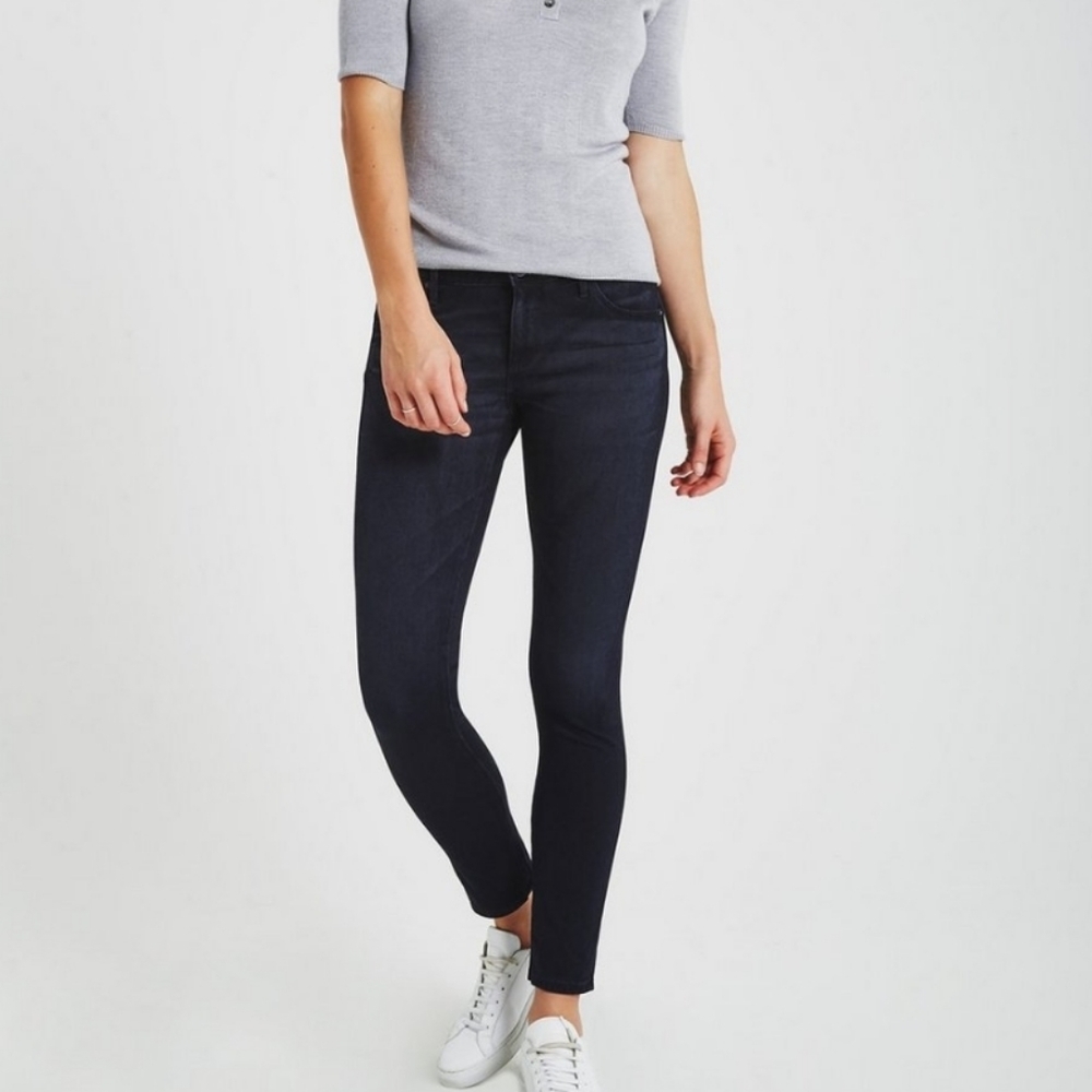 ❤️ AG ADRIANO GOLDSCHMIED LUXE DENIM PULL ON SKINNY LEGGING JEANS / JEGGINGS